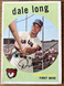 1959 Topps #414 Dale Long Cubs