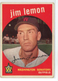 1959 Topps Jim Lemon Washington Senators #215