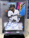 2021 Topps Finest On Card Auto Refractor #FA-LD Lewin Diaz RC Marlins