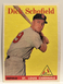 1958 Topps Dick Schofield St. Louis Cardinals #106 EX