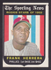 1959 Topps #129 Frank Herrera Rookie Philadelphia Phillies NM