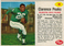 1962 POST CEREAL FOOTBALL #39 CLARENCE PEAKS--EAGLES--NO CREASES--EX+