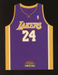 2009 Panini Threads Team Threads Away #19 Kobe Bryant Los Angeles Lakers HOF