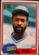 1981 Topps - #360 Willie Wilson Baseball Card