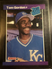 1989 DONRUSS KANSAS CITY ROYALS TOM  GORDON #45 RATED ROOKIE CARD