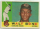 1960 Topps Baseball #552 RC WALT BOND, INDIANS HI#