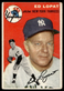 1954 Topps #5 Ed Lopat New York Yankees VG-VGEX NO RESERVE!