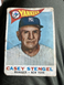 CASEY STENGEL Vintage 1960 Topps Baseball Card #227 VG+ Yankees Manager