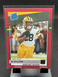 2020 Panini Donruss Rated Rookie Press Proof Red AJ Dillon #324 RC