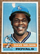 Dave Nelson 1976 Topps card #535 Kansas City Royals MLB /