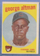 1959 TOPPS  GEORGE ALTMAN   HIGH #512  EXMT  w/ creased upper right corner CUBS