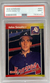 1989 DONRUSS MLB BASEBALL ROOKIE CARD #642 JOHN SMOLTZ ATLANTA BRAVES MINT PSA 9