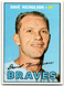 1967 Topps #113 Dave Nicholson High Grade Vintage Baseball Card Atlanta Braves