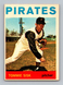 1964 Topps #224 Tommie Sisk VGEX-EX PIttsburgh Pirates Baseball Card