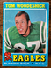 1971 Topps - #40 Tom Woodeshick - Philadelphia Eagles