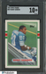 1989 Topps Traded Football #83T Barry Sanders Lions RC Rookie HOF SGC 10