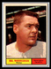 1961 Topps #397 Hal Woodeshick NM or Better