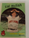 1959 TOPPS VINTAGE BASEBALL CARD #445 VG+, Cal Mclish Cleveland Indians Pitcher
