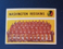 1960 Topps Washington Redskins Team Card #132 (see scan)