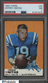 1969 Topps Football #25 Johnny Unitas Baltimore Colts HOF PSA 7 NM