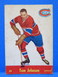 1955-56 Parkhurst Card #49,  TOM JOHNSON,  Montreal Canadiens, Low Grade