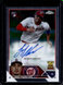 2023 Topps Chrome Update Joey Meneses Rookie Auto RC #AC-JM Nationals