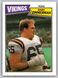 1987 Topps #207 Gary Zimmerman RC Rookie Minnesota Vikings Broncos HOF