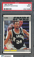 1987 Fleer Basketball #27 Johnny Dawkins San Antonio Spurs PSA 9 MINT