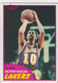 1981-82 TOPPS NORM NIXON LOS ANGELES LAKERS #22 (REVIEW PICS) (VG-EX) JC-3822