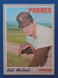 1970 Topps Baseball #314 Bill McCool - San Diego Padres - VG-EX