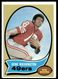 1970 Topps Gene Washington Rookie San Francisco 49ers #81