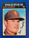 1971 topps baseball #46 Dave Campbell San Diego Padres EX/MT