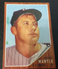 MICKEY MANTLE Baseball Card HOF  1962 Topps  #200 YANKEES