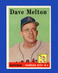 1958 Topps Set-Break #391 Dave Melton NR-MINT *GMCARDS*