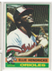 1976 Topps Baseball #371 Ellie Hendricks  Baltimore Orioles