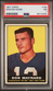 PSA 7 1961 Topps Football #150 Don Maynard New York Giants ROOKIE HOF CLEAN!!