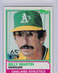 1983 Topps Billy Martin Manager 65th Anniversary Buy-Back #156 Oakland Athletics