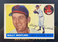 1955 Topps #102 Wally Westlake EXMT! Cleveland Indians! NO creases! Great Color!