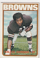 1972 TOPPS WALTER JOHNSON CLEVELAND BROWNS #292 (REVIEW PICS) (VG-EX) JC-4137