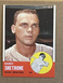 1963 TOPPS - BARRY SHETRONE SENATORS #276 - NICE CARD