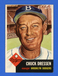 1953 Topps #50 Chuck Dressen Manager EX Excellent Brooklyn Dodgers