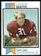 1973 Topps Jackie Smith #514 St. Louis Cardinals Football Card