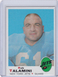 AM: 1969 Topps Football Card #162 Bob Talamini New York Jets - ExMt-NrMt