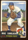 1953 Topps Baseball Card HIGH #247 Mike Sandlock