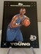 2007 Topps #126 Nick Young Rookie Washington Wizards Basketball Card