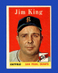 1958 Topps Set-Break #332 Jim King EX-EXMINT *GMCARDS*