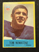 1967 Philadelphia Gum #69 Vintage Tom Nowatzke Detroit Lions