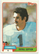 1981 Topps Football Card #157 Rafael Septien / Dallas Cowboys