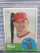 2012 Topps Heritage Mike Trout #207 Los Angeles Angels