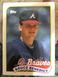 Atlanta Braves Bruce Benedict 1989 Topps Card #778